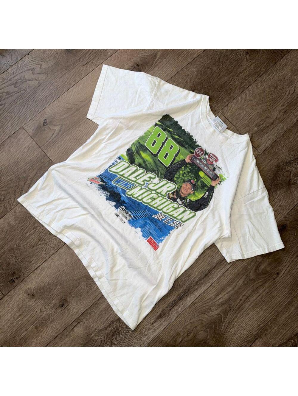 2012 Chase Authentics Dale Jr Michigan Racing Tee